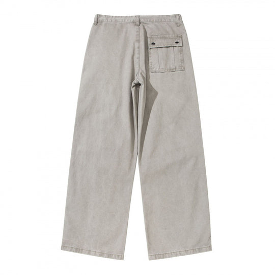 Damen Weite Utility-Hose aus robustem Canvas mit verstärkten Knie-Paneelen Shop Nory