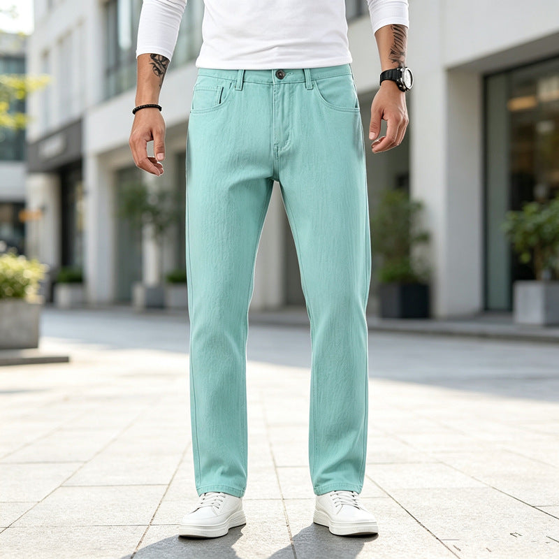 Herren Lässige High-Waist Jeans im modernen Schnitt Shop Nory