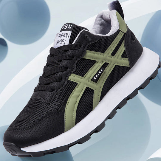 Unisex Retro-inspirierte leichte Laufschuhe mit atmungsaktivem Mesh und profilierter Laufsohle Shop Nory