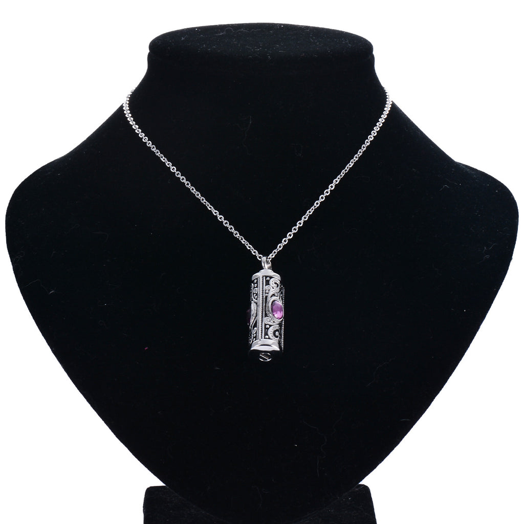 Damen Anhänger mit filigranem Design und funkelndem Stein Shop Nory