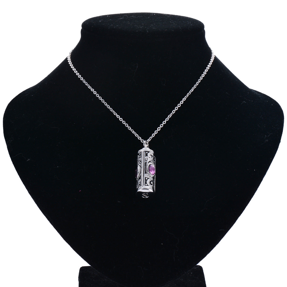 Damen Anhänger mit filigranem Design und funkelndem Stein Shop Nory
