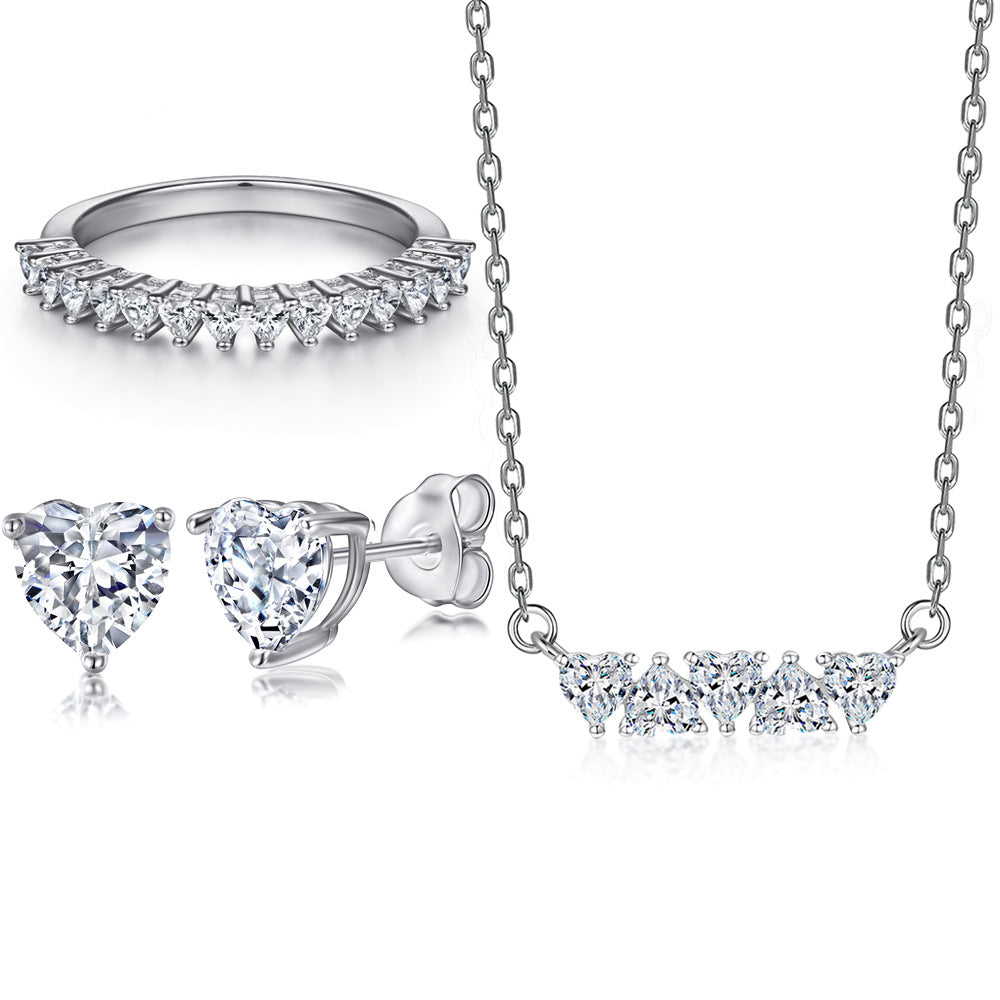Damen Schmuckset mit eleganten Perlenanhängern und zeitlosen Ohrringen Shop Nory