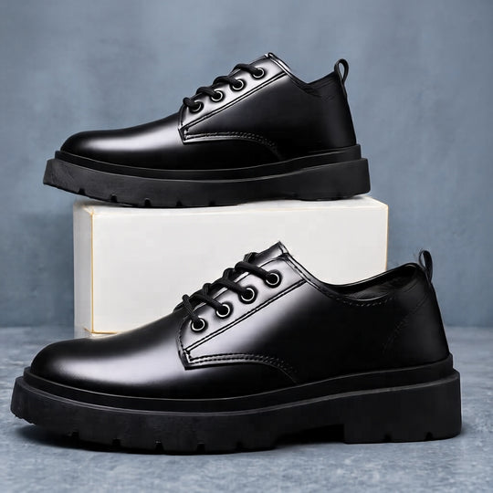 Herren Modische Schnürschuhe mit Robustem Profil Shop Nory