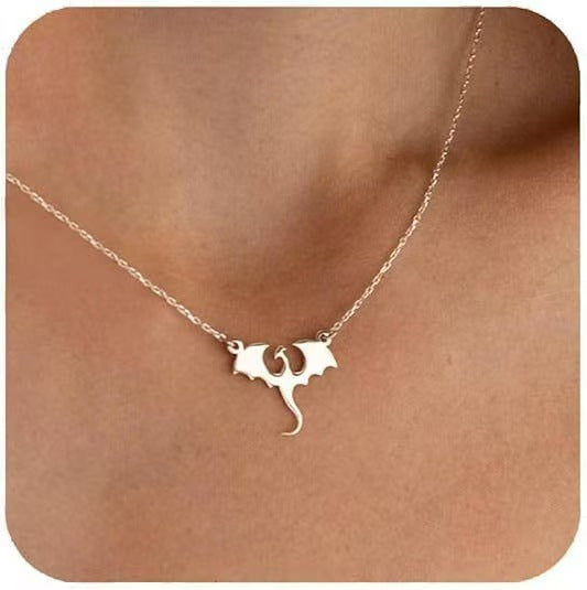 Damen Drachenmotiv Halskette Shop Nory