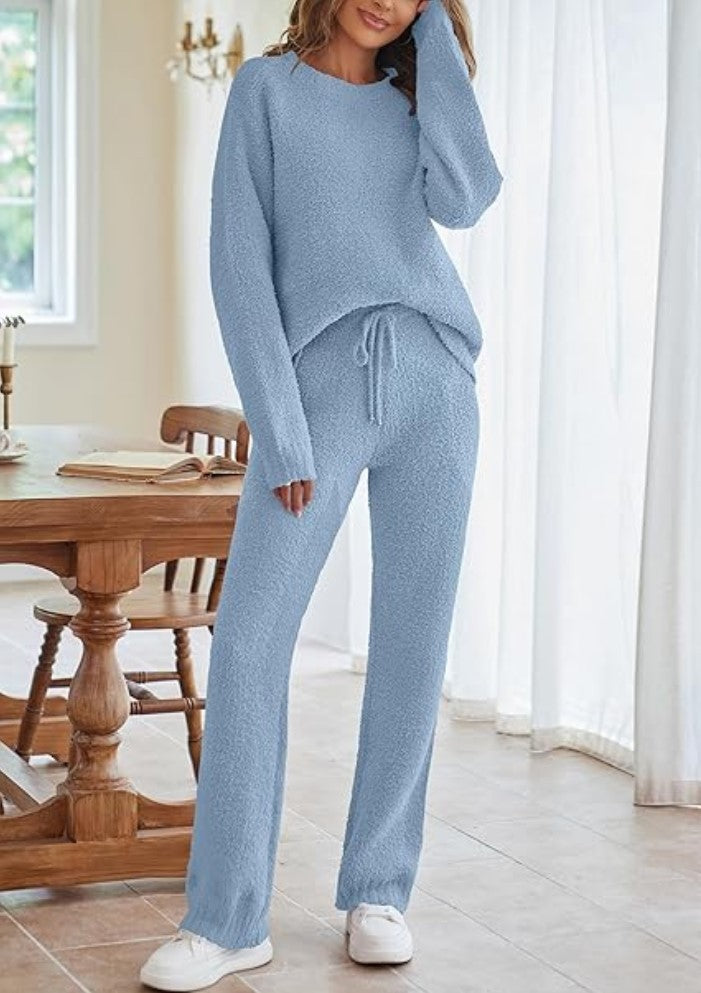Damen nan kuscheliges Lounge-Set mit Oversize-Pullover und Kordelzughose Shop Nory