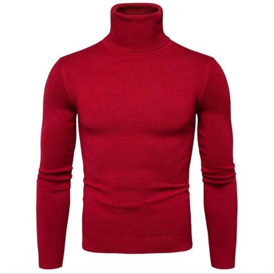 Herren Rollkragenpullover aus hochwertiger Baumwolle