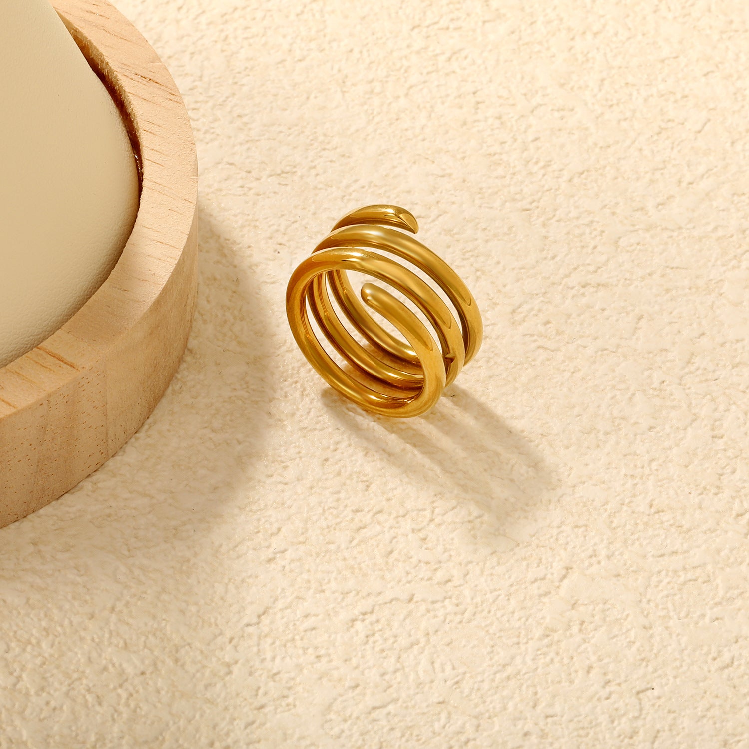 Damen Ring mit modernem, unterbrochenem Design Shop Nory