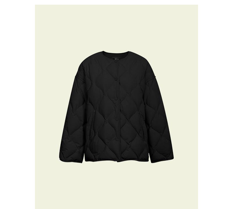 Damen Modische lange Daunenjacke Shop Nory