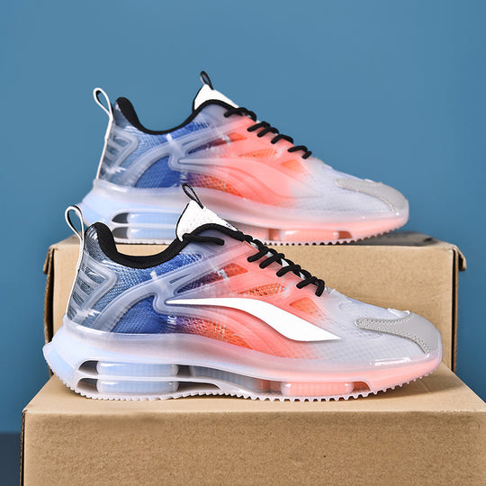 Herren Performance-Laufsneaker mit halbtransparentem Mesh-Obermaterial und sichtbarer Luftkammer Shopy Nory