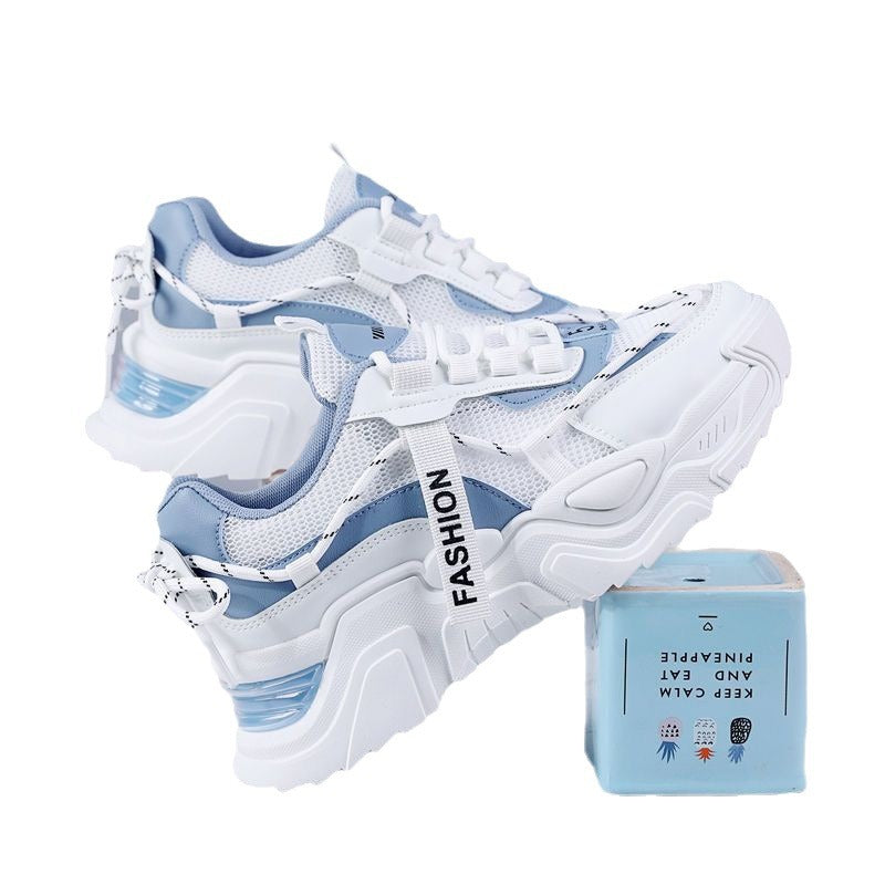 Damen Sportliche Modische Sneakers mit atmungsaktivem Obermaterial und dämpfender Sohle