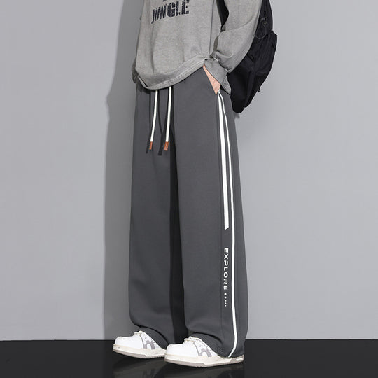 Herren Modische Weitgeschnittene Sporthose