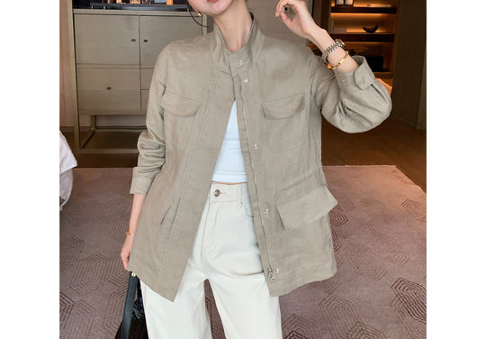 Damen Luftige Anzugjacke Shop Nory