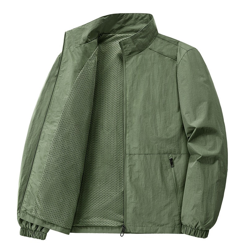 Herren Leichte Freizeitjacke mit schmalem Kragen Shop Nory