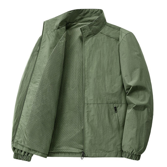 Herren Leichte Freizeitjacke mit schmalem Kragen Shop Nory