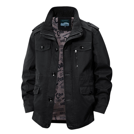 Herren Freizeitjacke mit zahlreichen Taschen Shop Nory