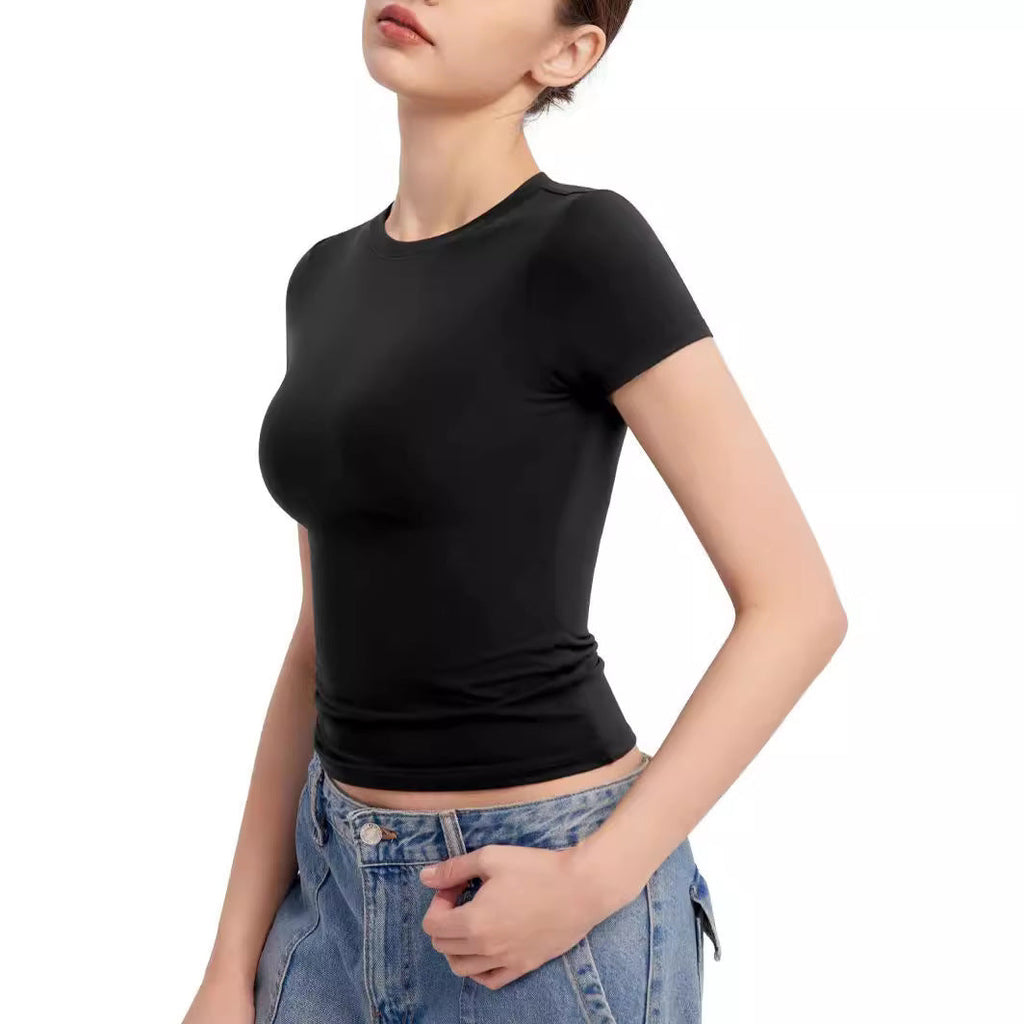 Damen Figurbetontes T-Shirt
