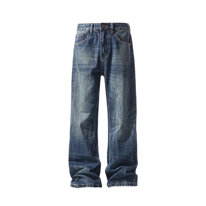 Herren Weite Denim-Jeans Shop Nory