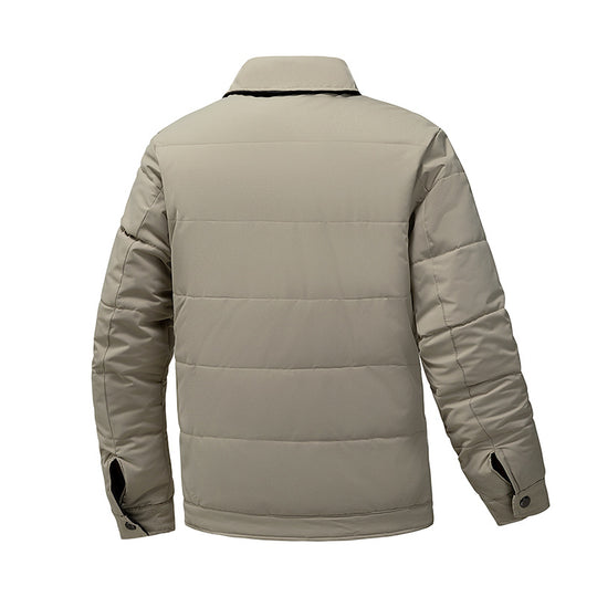Herren Steppjacke mit Thermo-Isolierung und Hemdkragen Shop Nory