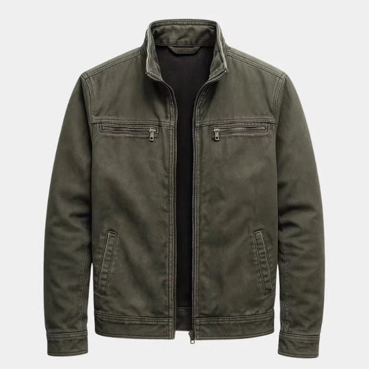 Herren Modische Übergangsjacke mit praktischen Taschen
