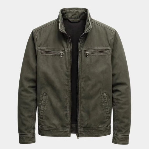 Herren Modische Übergangsjacke mit praktischen Taschen