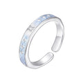 Damen Offener Ring mit funkelnden Sternen und zartem Design Shop Nory