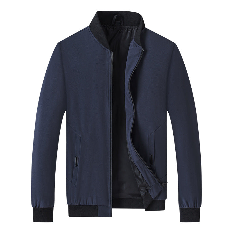 Herren Modische Übergangsjacke mit elastischen Bündchen Shop Nory