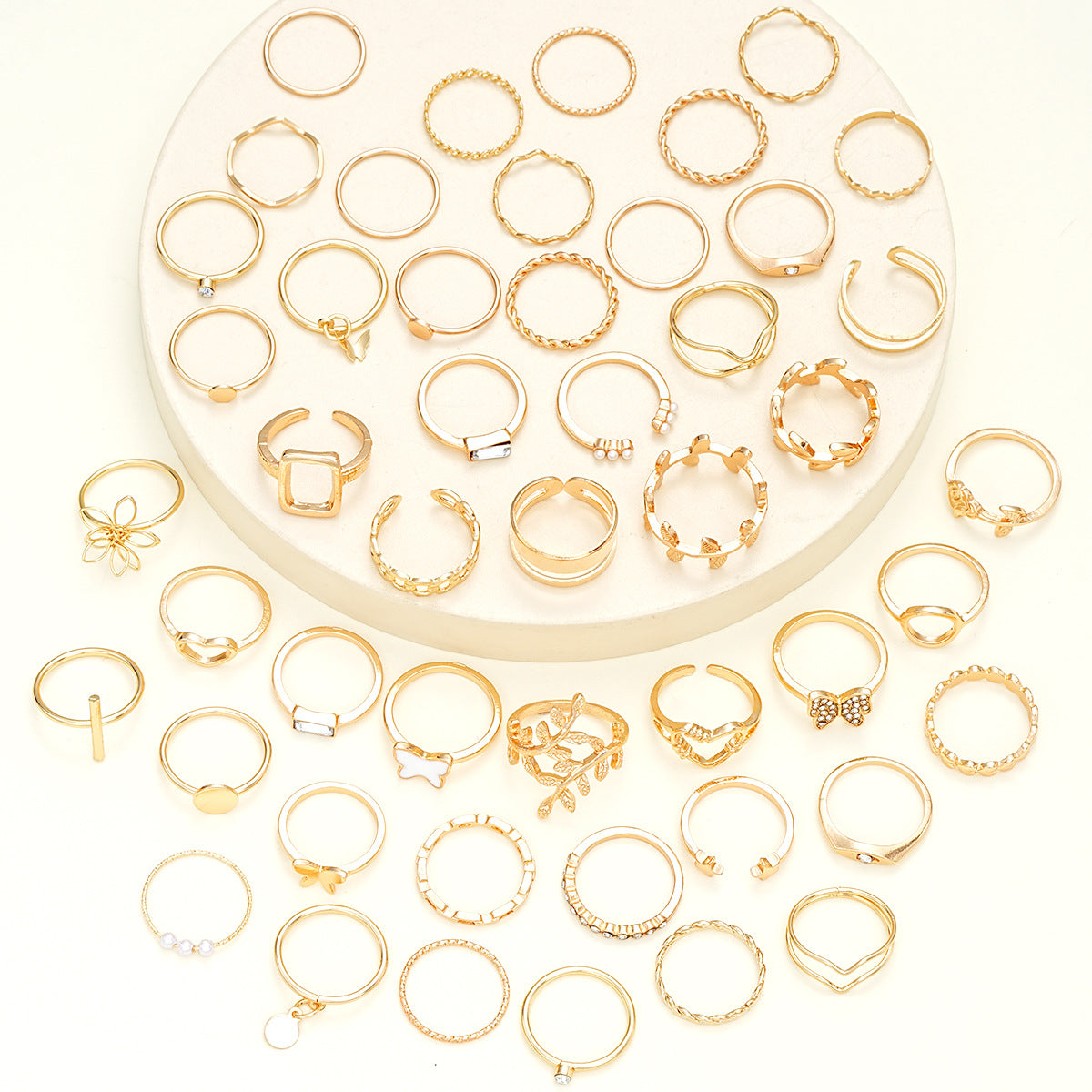 Damen Ring-Set mit einzigartigen Designs und filigranen Details Shop Nory 1781548234