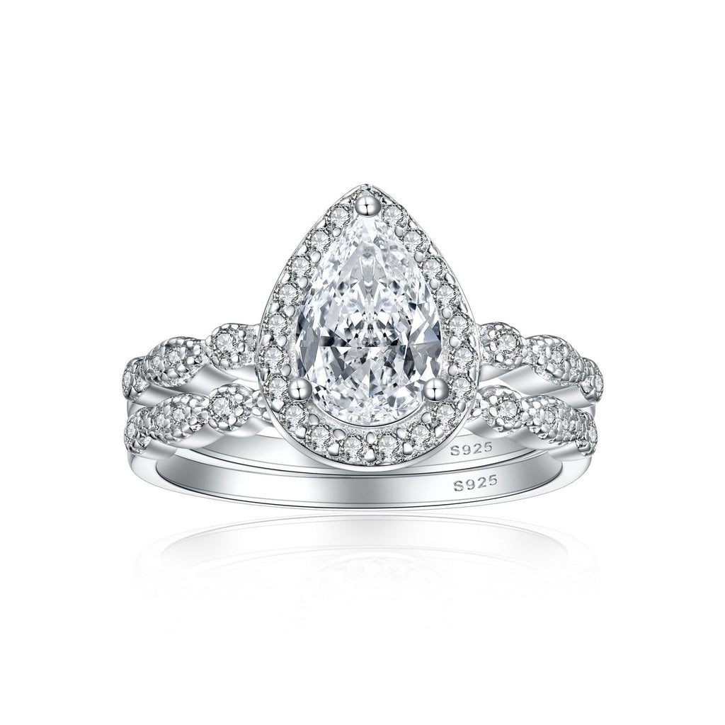 Damen Verlobungsring mit rosa Edelstein und klassischem Design Shop Nory