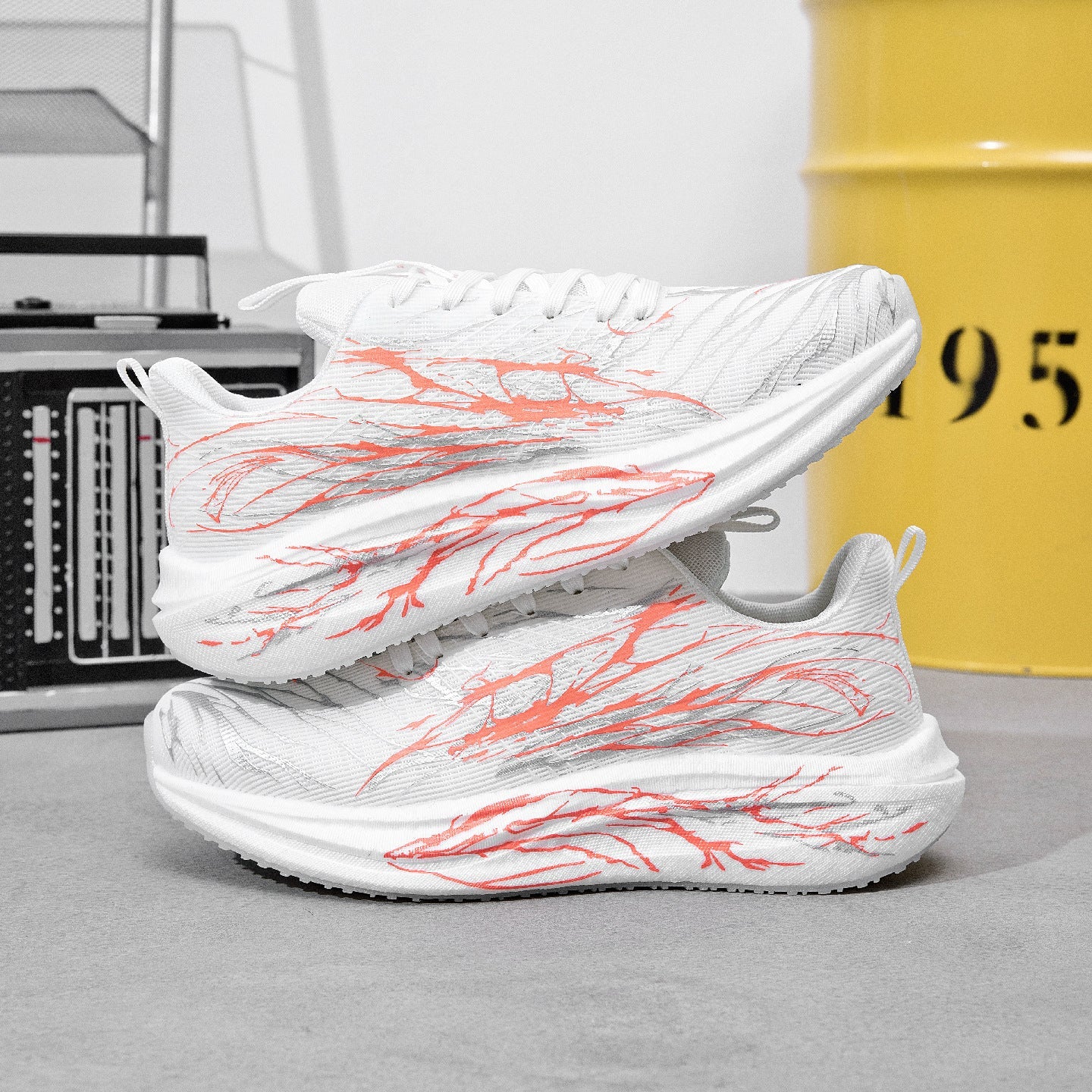 Damen Leichte und flexible Freizeit-Laufschuhe mit rutschfester Sohle