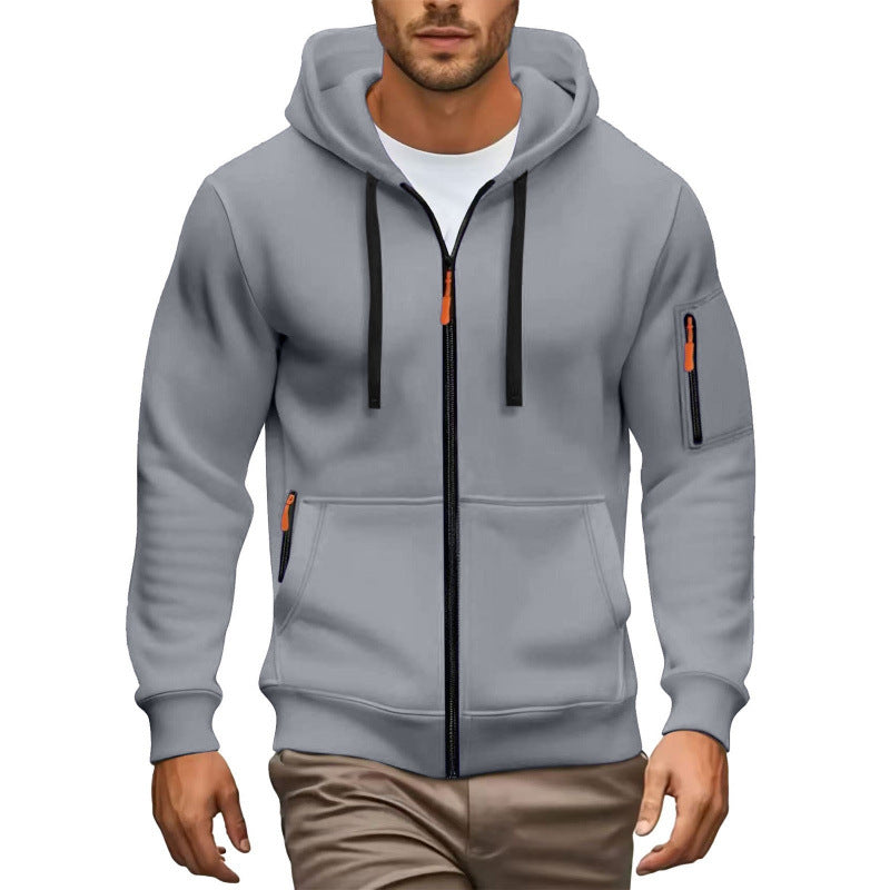 Herren Hochwertiger Zip-Hoodie Shop Nory