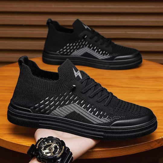 Herren Atmungsaktive Strick-Sneaker mit sockenhaftem Schaft und dämpfender Gummisohle Shop Nory