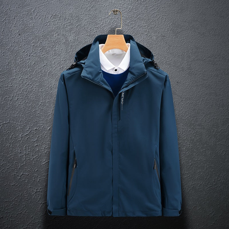 Herren Funktionale Wind- und Wetterjacke Shop Nory