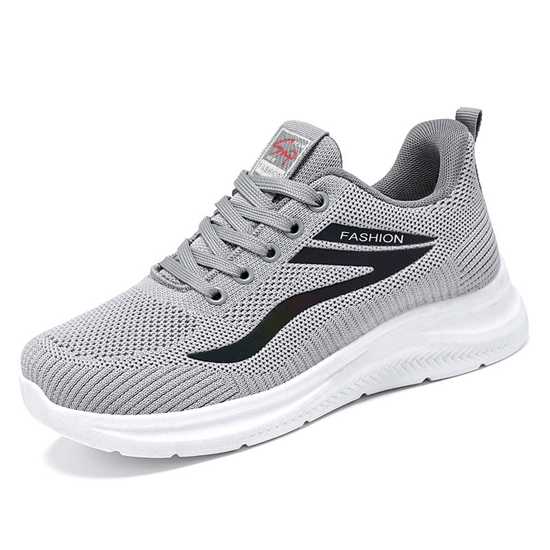 Damen Leichte und atmungsaktive Freizeitsneaker mit elastischem Schaft