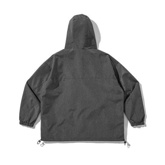 Unisex Technische Shelljacke mit Kapuze, Utility‑Taschen und Kordelzug Shop Nory