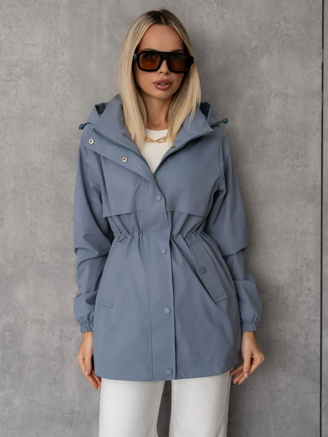 Damen Funktionale Kapuzenjacke
