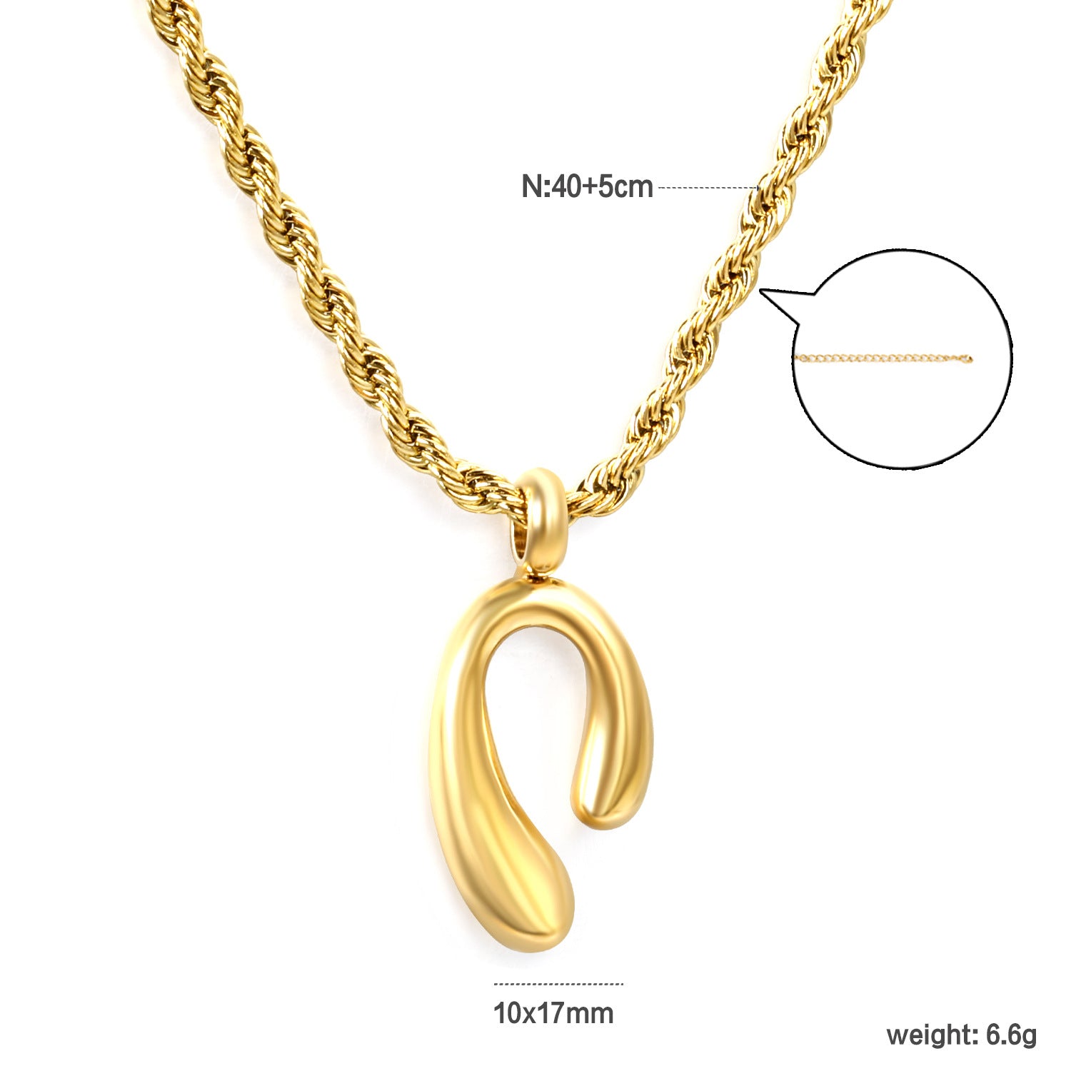 Damen elegante Halskette mit funkelndem Kettenanhänger Shop Nory