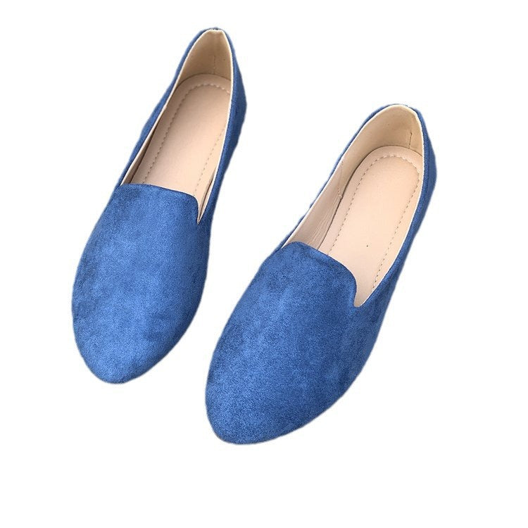 Damen Mokassins mit eleganter Schnittform aus hochwertigem Wildleder