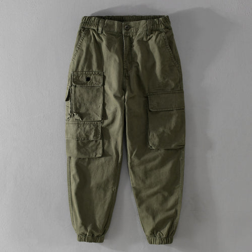 Herren Utility-Cargo-Jogger mit verstärkten Beintaschen und elastischem Knöchelbund Shop Nory
