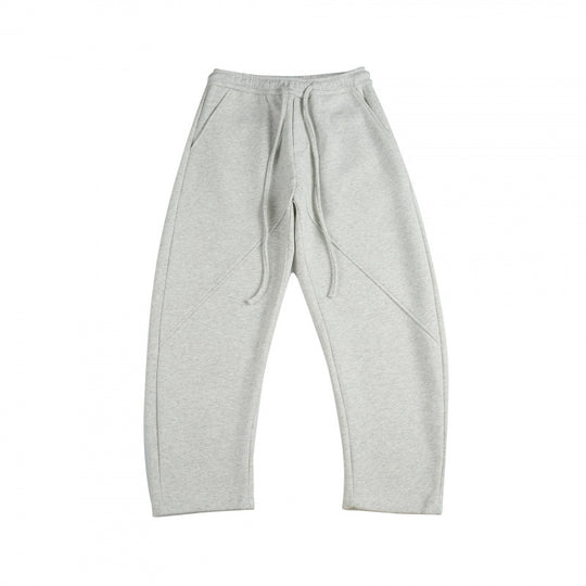 Unisex Weite Tech-Jogginghose mit diagonalem Nahtdesign, Elastikbund und Tunnelzug Shop Nory