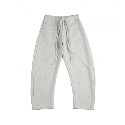 Unisex Weite Tech-Jogginghose mit diagonalem Nahtdesign, Elastikbund und Tunnelzug Shop Nory