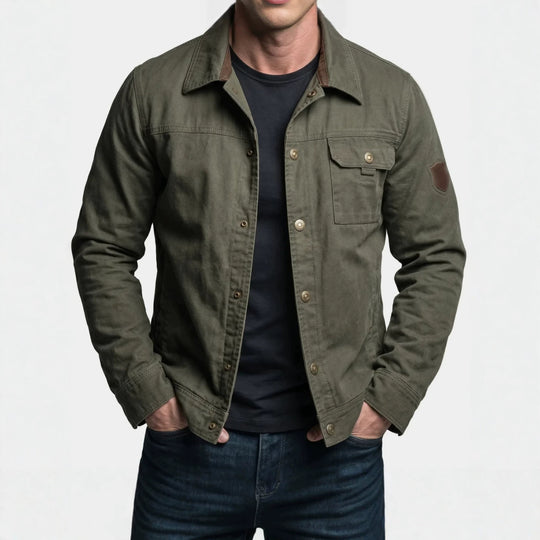 Herren Stilvolle Baumwolljacke