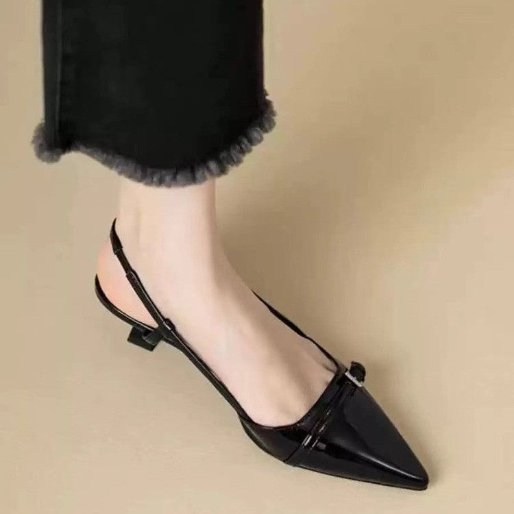 Damen Slingbacks mit elegantem Blockabsatz