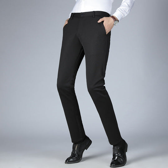 Herren elegante Anzughose mit schmalem Schnitt Shopnory