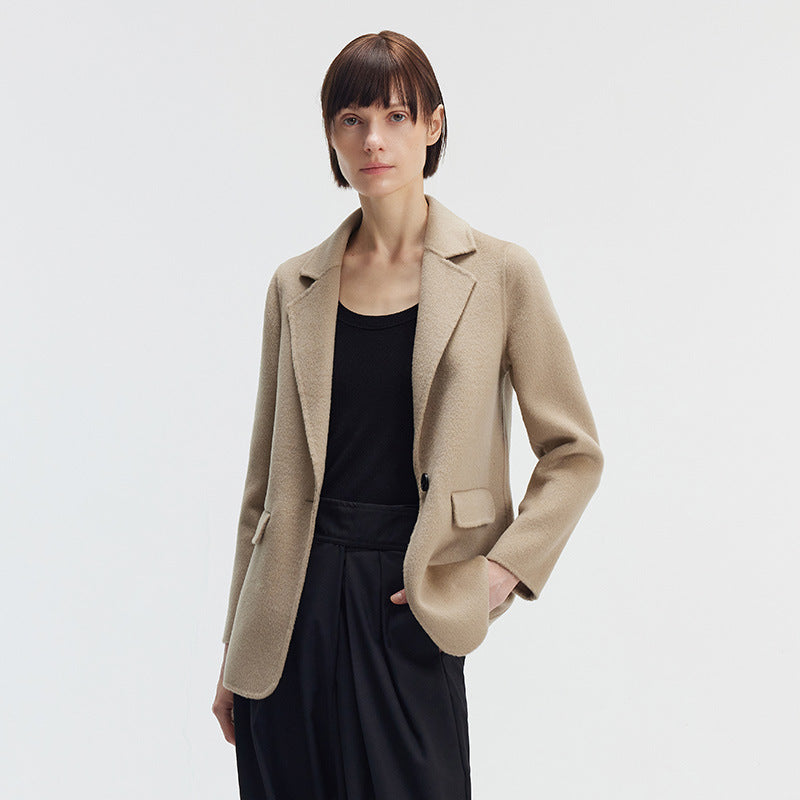 Damen Eleganter Wollblazer Shop Nory