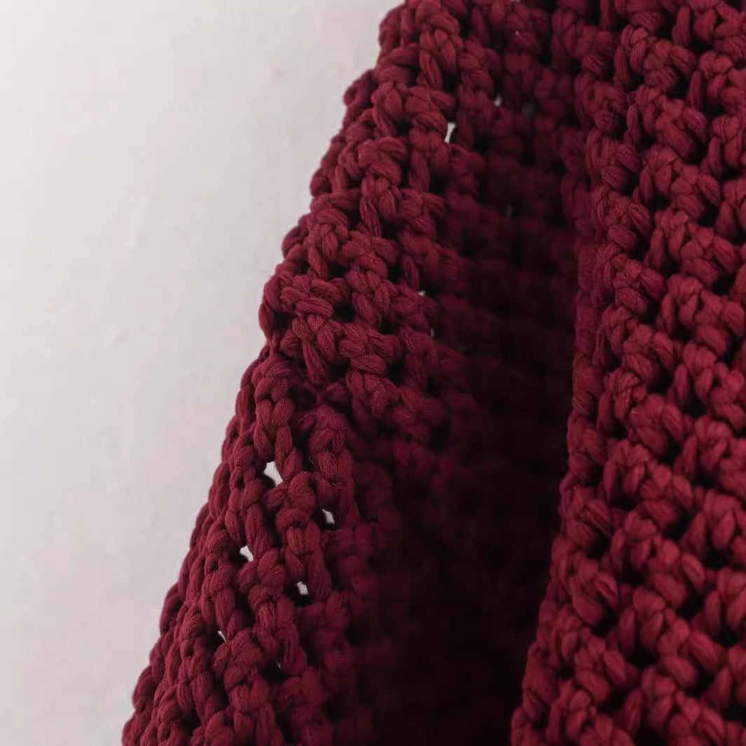 Damen Kurzgeschnittene strukturierte Strickjacke mit goldfarbenen Zierknöpfen und aufgesetzten Taschen Shop Nory