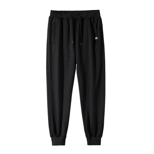 Herren Slim-Fit Jogginghose mit elastischem Rippbund, Kordelzug und Reißverschlusstaschen Shop Nory