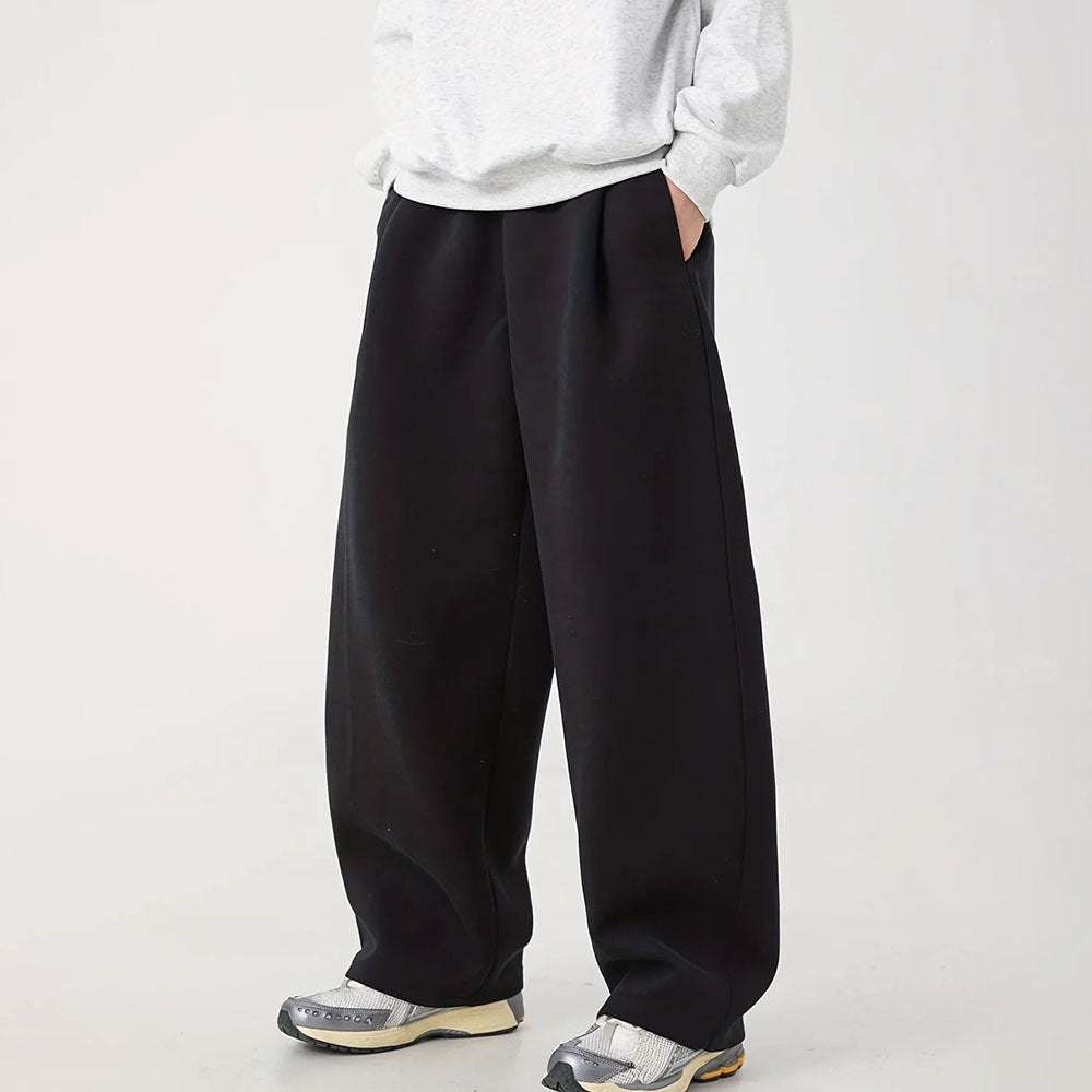 Damen nan Wide‑Leg Relaxhose mit hohem Komfortbund, seitlichen Eingrifftaschen und weichem Fleece-Innenfutter Shop Nory