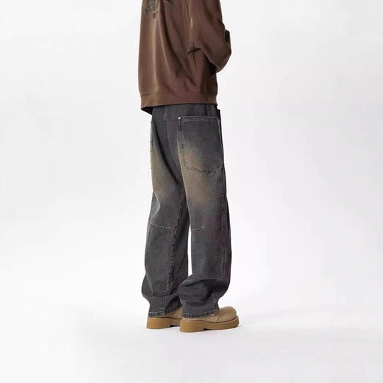Herren Weitgeschnittene Casual Jeans Shop Nory