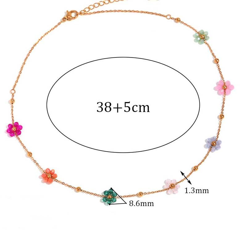 Böhmische Blumen Halskette | Shop Nory