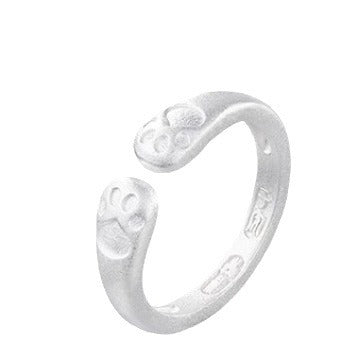 Damen Verspielter Ring mit Pfotenmotiv Shop Nory
